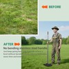 CRMCC 17" x 10" Lawn Leveling Rake with 78" Adjustable