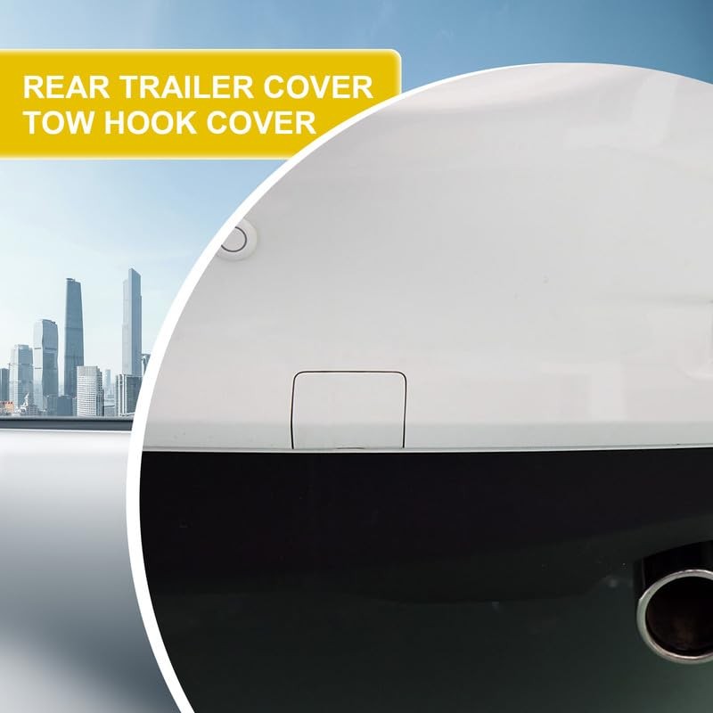 Goholy Car Rear Bumper Tow Hook Cover Compatible with Mazda