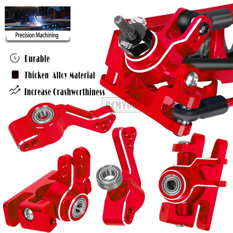 RCMYou Upgrades Part for 1/10 Slash 4x4/Slash 4x4 VXL,Alloy Suspension