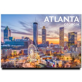 Atlanta Fridge Magnet Georgia Travel Souvenir