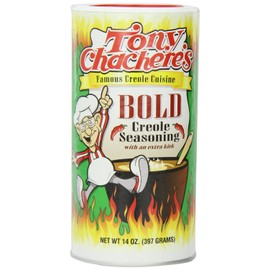 Tony Chachere's Bold Creole Seasoning 14oz Canister (Pack of 3)
