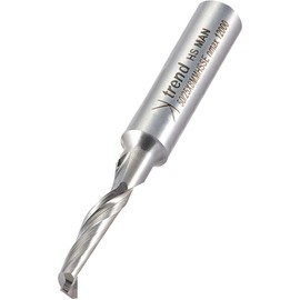 Trend Professional Helical Plunge Cutter, 8mm Shank, 5mm Cut Diameter & 18mm Cut Length, High Speed Steel, 50/25X8MMHSSE