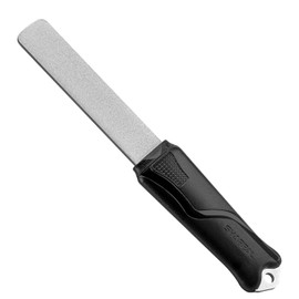 SHARPAL 121N Dual-Grit Diamond Sharpening Stone File Garden Tool Knife Sharpener Coarse 325 / Extra Fine 1200 Grit for Lawn Mower Blade, Axe, Hatchet, Hedge Shears, Chisels, Drills Fathers Day Gift