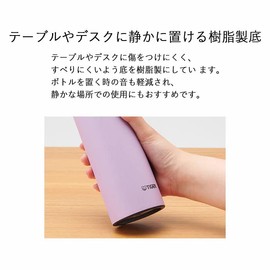 MCT-K060 One-Touch Tiger Vacuum Insulated Water Bottle, 20.9 fl oz (600 ml), Cold Insulation, Stainless Steel (Stone Black)