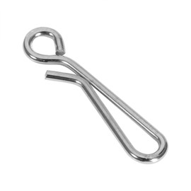 50/100pcs Fishing Swivel Lure Connectors Accessories Fishing Tackle Stainless Steel Fly Fishing Rolling Barrel Swivel (3#-100 Pieces) Fishing Hook