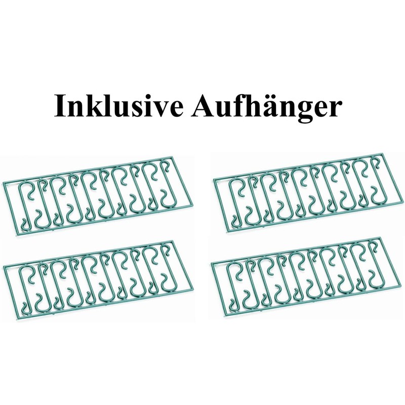 Inge-Glas 64 Decorative Christmas Tree Baubles 6 cm Box Plastic