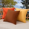 Kevin Textile Pack of 2 Outdoor Waterproof Pillow Covers Checkered