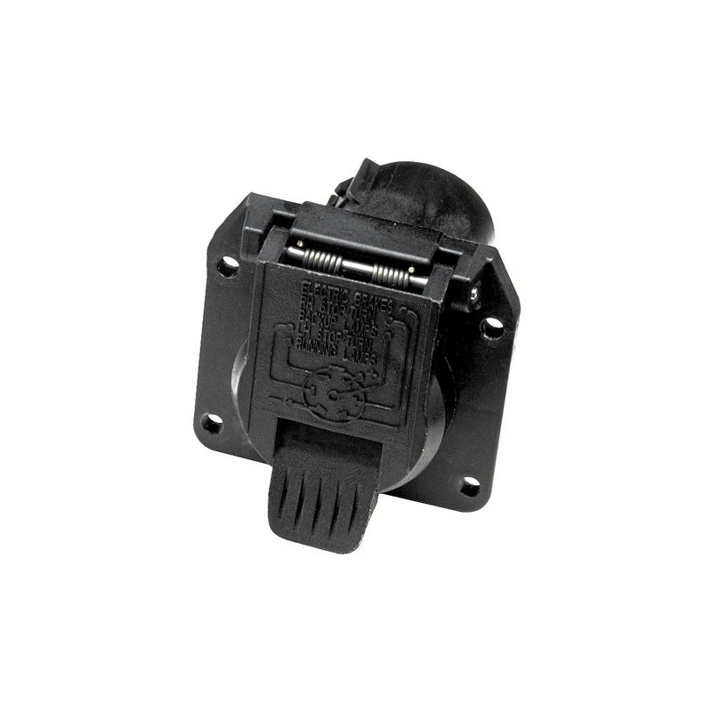 Reese Towpower 85219 7-Way Plug-In Connector , Black