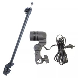 LEDupdates Desktop Trade Show LED Light pole + Clamp for Exhibition Convention Display