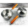 Milk Warmer Pot Stainless Steel Prevent Sticking Wooden Handle Thickened