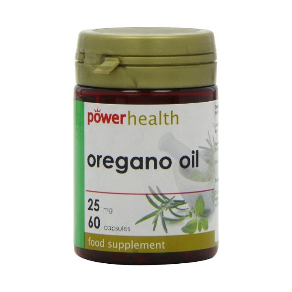 Power Health 25mg Oregano Oil - Pack of 60 Capsules