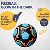 Best Sport Kids' Glow in The Dark-Flash Football, Blue/Orange, Size