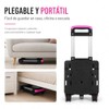 Carrito para Mochila Escolar Plegable con 2 Ruedas