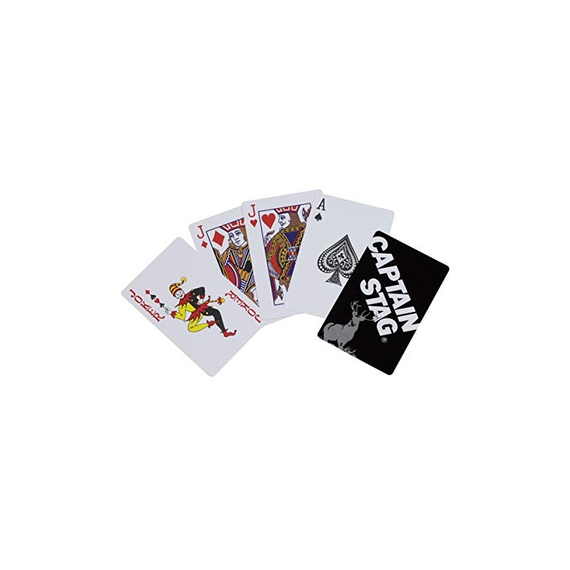 Captain Stag CS UM-1559 Playing Cards, Plastic, Case Included, Product