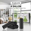 4 Gallon Biodegradable Black Trash Bag - Small Garbage Bags