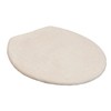 Toilet Lid Covers, Ivory