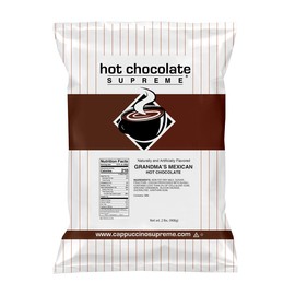 Hot Chocolate Supreme 2 lb bag Grandma's Mexican Instant Hot Chocolate Mix