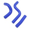 3PCS Silicone Radiator Coolant Hose Pipe Kit Stable Connection Leak