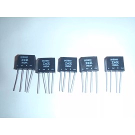 International Rectifier 5 PCS.  INTERNATIONAL RECTIFIER  BRIDGE  RECTIFIER 1.9AMP 800VOLT RADIAL LEADS