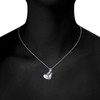 PRAYMOS 925 Sterling Silver Urn Necklace for Ashes Cremation Jewelry