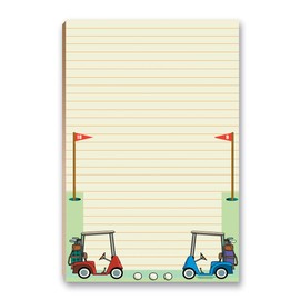 Golf Notepads with Magnet - Magnetic Golfing Notepads for Fridge - to Do List, Grocery List - Golfing Gifts