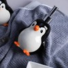 Colias Wing Ceramic Penguin Shape Soap Dispenser with Plastic Pump,