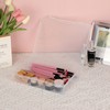 BTSKY 2 PCS Medium Size Clear Stackable Rectangular Storage Box