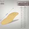 BISON Alfa Orthopaedic Insoles, Leather Shoe Insoles, Flat Foot Insoles,