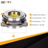 OCPTY 2pc 515040 Front Wheel Bearing Hub Assembly fit for
