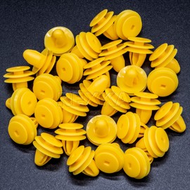 Rexka 30pcs 8mm Hole Door Trim Panel Retainer Clip Fastener Compatible with Hyundai Kia 82315-38000