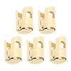 5Pcs Champagne Bottle Stopper Stainless Steel Champagne Sealer Plug Reusable