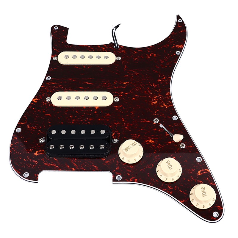 Electric Guitar Pickguard Plastic and Mental Electric Guitar Loaded Pickguard