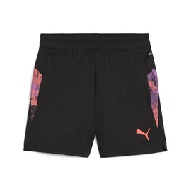Puma jr 660203 Soccer Football Club Activities Team Shorts, Absorbent, Quick Drying, IndividualCUP Shorts, Kids, 25 Spring Summer Color Puma Black (07), 140