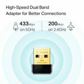 TP-Link Archer T2U Nano Adaptador T2U Nano,