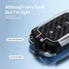ontto 3-button Car Key Bag Fit for Toyota RAV4 Highlander
