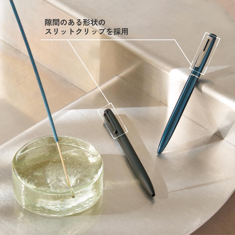 Mitsubishi Pencil SXK350007.24 Permanent Ballpoint Pen, Jet Stream Prime, Spinning