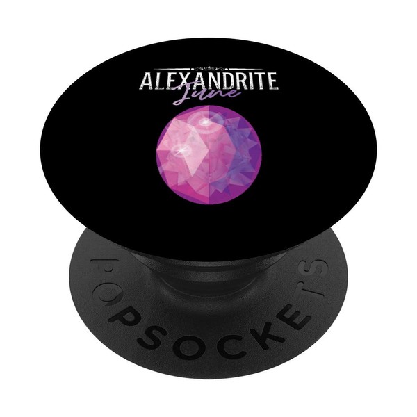 Alexandrite Gem June Birthday for Gemini Precious Stones PopSockets Swappable