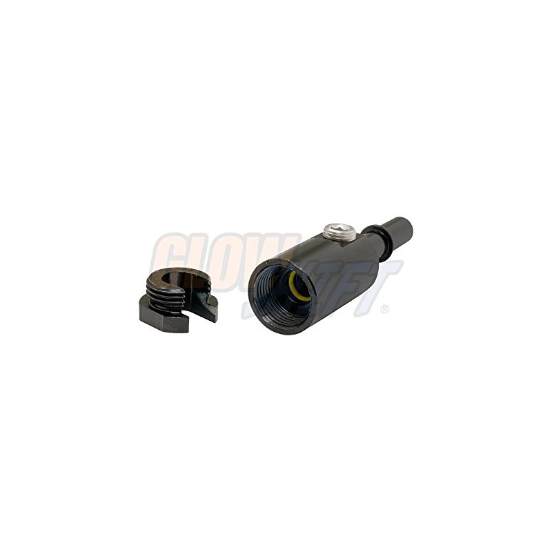 GlowShift 3/8" Quick-Connect EFI Fuel Line Fuel Pressure Sensor Adapter