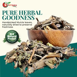 NY Spice Shop Mexican Muicle Honeysuckle - 1 Pound Cut & Sifted Botanical Justicia Spicigera - Dried Muicle Honeysuckle Leaves for Herbal Tea Infusions Blends Tisanes & Craft Use