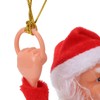 Parachute Christmas Ornaments Lovely Shape Safe Eco Friendly Fleece PC