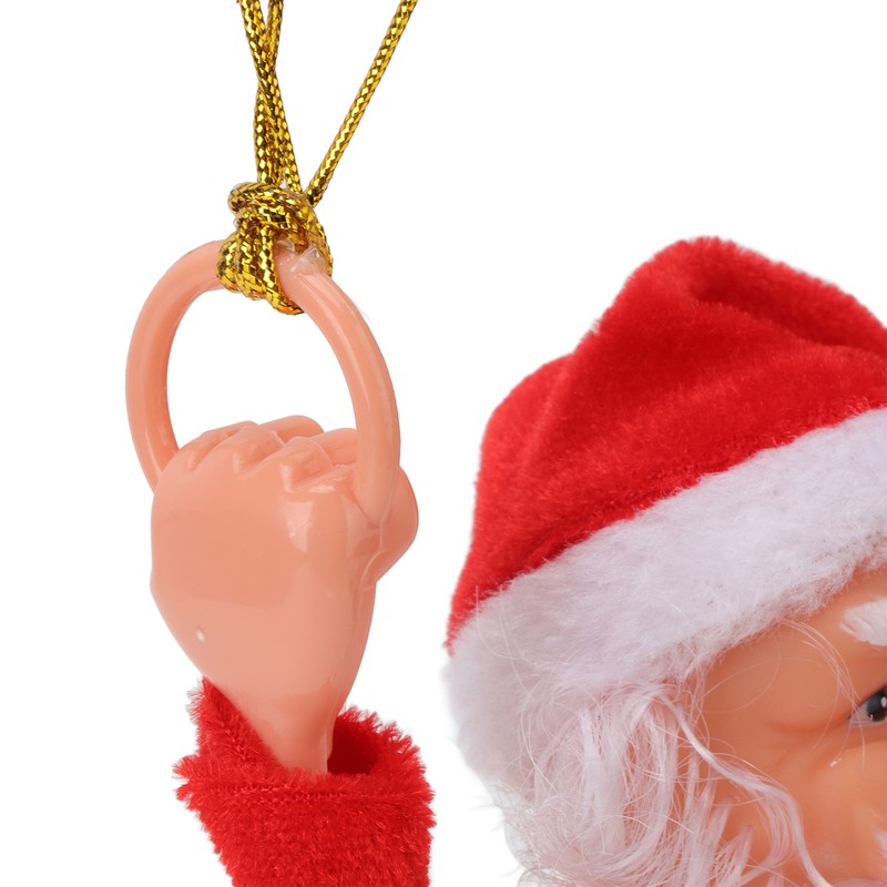 Parachute Christmas Ornaments Lovely Shape Safe Eco Friendly Fleece PC