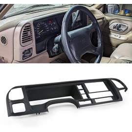 PACEWALKER Car Radio Stereo Dash Panel Kit DP-3003 Double Din Compatible with 1995-2002 for GM SUV/Truck Black