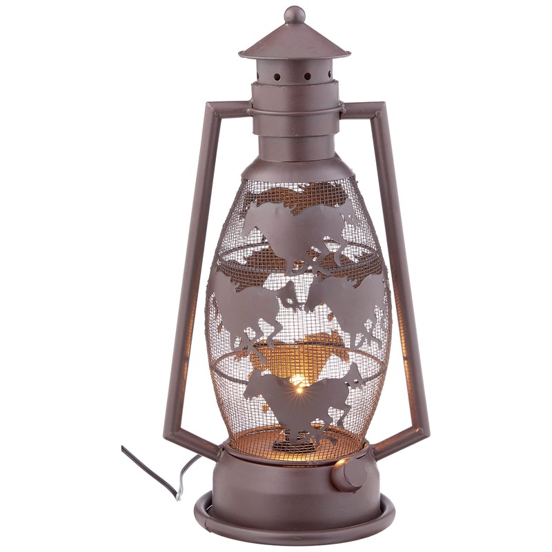 LL Home Metal Horse Lantern Light