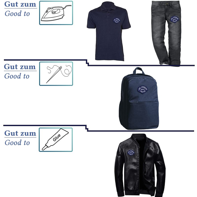 LAPD SWAT Los angels police department Polizei Aufnäher Abzeichen Patch