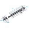 TERF Door Bolt Polished Chrome Barrel Slide Lock Door Latch