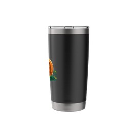 Funny Pumpkin King with Crown Appeal for Adults and Kids Stainless Steel Insulated Tumbler
