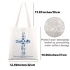 JNIAP Beachy Christian Tote Bag Christian Gift Mightier Than The