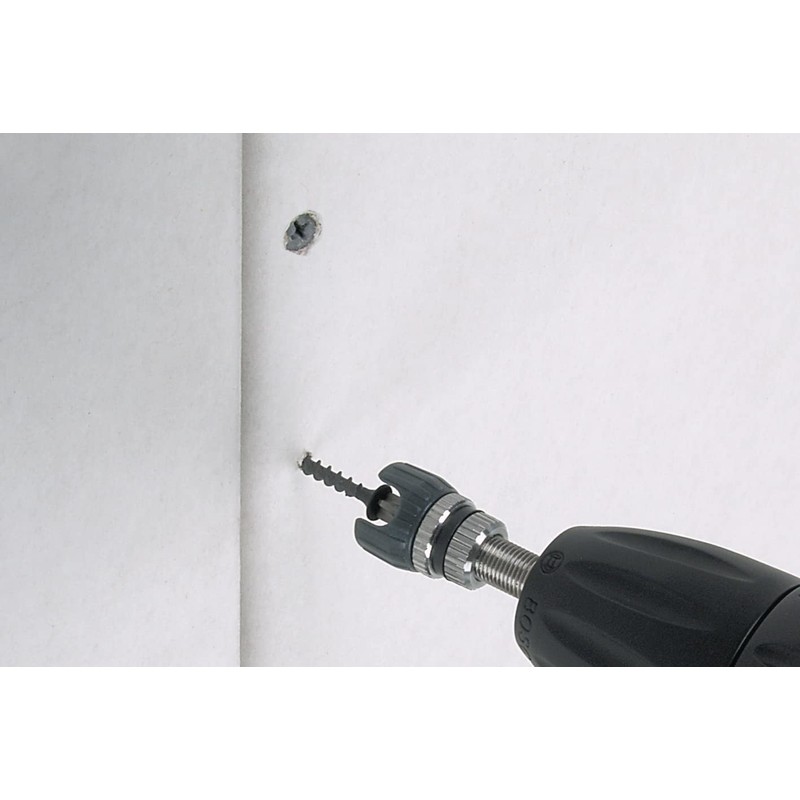 Wolfcraft 4055000 Screw Attachment for Interior Fitting, Grey, grey, 4055000
