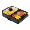 YUASDUU 2 in 1 Electric Hot Pot with Grill, 1200W
