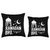 It's Ramadan Bro Islamic Fasting Muslim Ramadan Month Throw Pillow